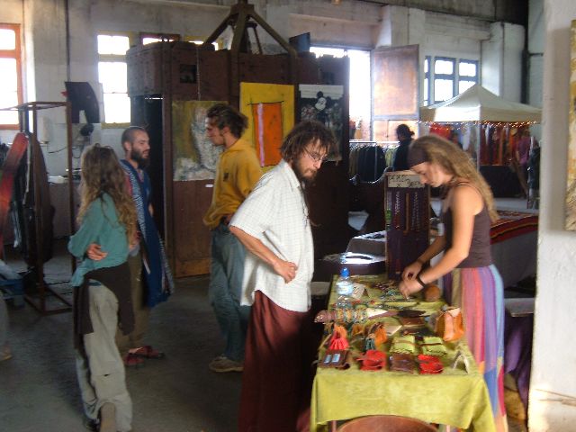 le stand de Pierro et Aurélie