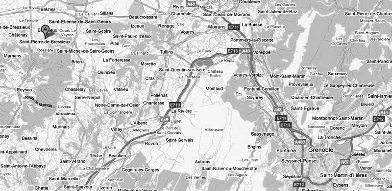 à deux pas de l'aéroport grenoble-isère