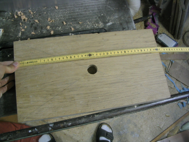 Exemple d'une planche pour un socle un didj