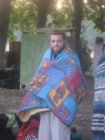 fred au réveil après un dur festival... merci a toi d'être toi