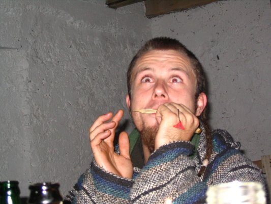 Mikah commence à partir.....