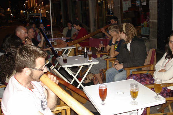 Au bar, merci Anne flore !!