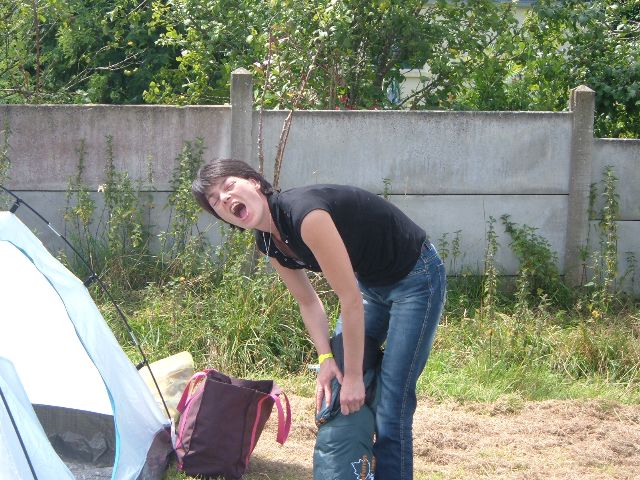 Kiki trèèès contente!! hihi