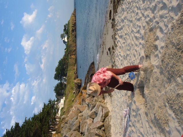 qu'est ce qu'on s'amuse à la plage!!
